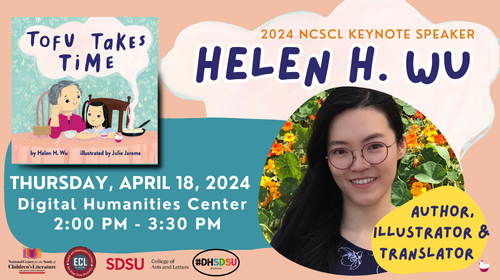 2024 keynote speaker Helen Wu, author of Tofu Takes Time