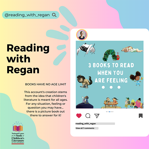 @reading_with_regan, BOOKS HAVE NO AGE LIMIT! This account's creation stems from the idea that children's literature is meant for all ages. For any situation, feeling or question you may have...there is a picture book out there to answer for it
