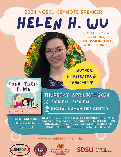 NCSCL Spring Keynote Speaker Author/Illustrator Helen Wu